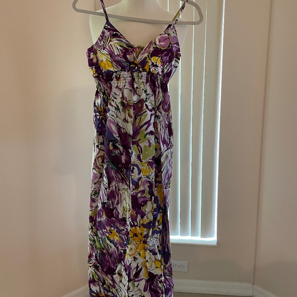 New maxi summer dress size med
